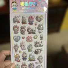 ラブブの3Dシール❣️③