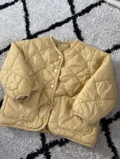 ZARA 花柄アウター　黄色　98