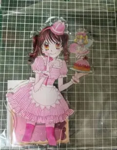 ドキドキ文芸部 コラボカフェ モニカ アクリルスタンド - メルカリ