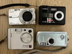 ジャンク】デジカメセット EXILIM LUMIX YASHICA 4点まとめ - メルカリ