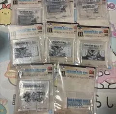 一番くじドラゴンボール40th其之二　H賞MOKUJIスタンド 6種類8個セット