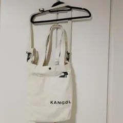 KANGOL 2WAY キャンバス ショルダーバッグ