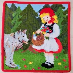 新品　フェイラー　ハンカチ 赤ずきんちゃん