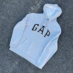 00s old GAP archive グレー パーカー y2k 短丈Mサイズ