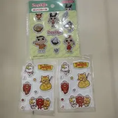 スガキヤ　デニーズ ぷっくりシール 3点セットのサムネイル