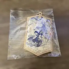 赤髪の白雪姫 漫福ガチャ トラベルステッカー風ウッドキーホルダー オビ&木々