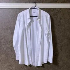 【美品】UNIQLOスーパーノンアイロンジャージースリムシャツ/BD ２点セット