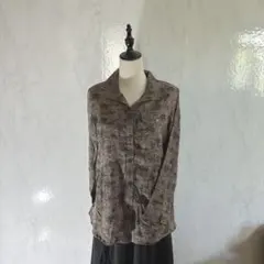 Fairy Grunge All-Over Print Sheer Shirtのサムネイル