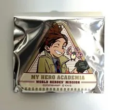 ヒロアカ　ロディ・ソウル　缶バッジ　ワールドヒーローズミッション　タワレコカフェ