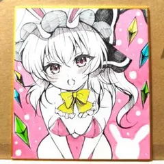 手描きイラスト 小色紙 東方Project フランドール・スカーレット