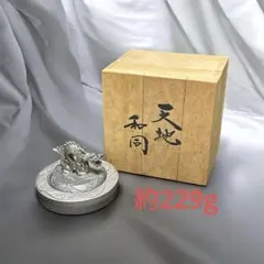 朱肉入れ 約229g 天地和同 インテリア雑貨 置物 龍 朱肉入れ 約229g 天地和同 インテリア雑貨 置物 龍 - メルカリ