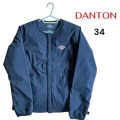 DANTON ダントン ナイロン インサレーション ジャケット 34 BK