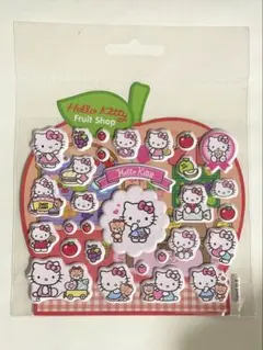 韓国限定 サンリオ お店屋さんハローキティ フルーツショップ マシュマロシール