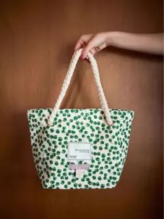 新品〈Her lip to〉HLT Cherry Tote Bag green - メルカリ