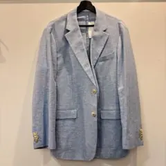 BANANA REPUBLIC テーラードジャケット ライトブルー