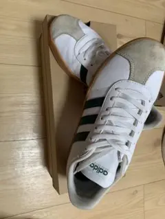 新品未使用】adidas RUNVISTA 27.5 ホワイト グリ - メルカリ