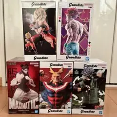 巨大フィギュア5点セット 孫悟空 ヒソカ オールマイト はたけカカシ 脹相