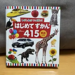 はじめてずかん 415 英語つき