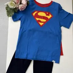 GAP スーパーマン Tシャツ 110 5歳➕ユニクロレギンス120