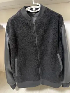 tk. TAKEO KIKUCHI ブラック フリースジャケット L