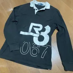 ポロラルフローレン　長袖カットソー　ブラック