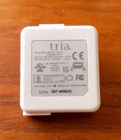 tria 電源アダプター 充電器 トリア 脱毛器 - メルカリ