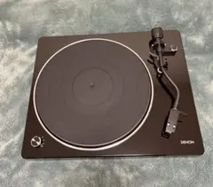 DENON レコードプレーヤー DP-450USB 中古 本体 ブラック