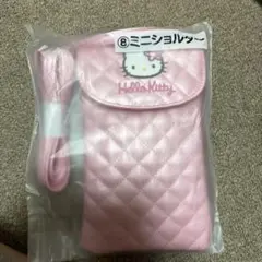 Hello Kitty ミニショルダーバッグ ピンク