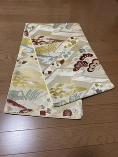 伝統的な和柄 袋帯 多色 成人式 振袖