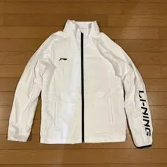 LI-NING フルジップジャケット Sサイズ ホワイト