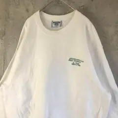 A3858古着　スウェット　ホワイト　90s Y2K