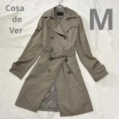 【Cosa de Ver】 コーザデベール◆トレンチコート/ベージュ/9AR/M