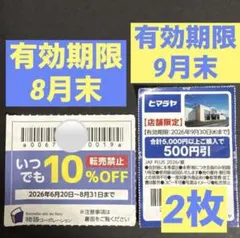 ヒマラヤ　焼肉きんぐ　ゆず庵　割引券　クーポン　No.1のサムネイル