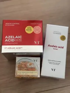 VT Azelaic Acid Toner トナーパット　カプセルクリーム
