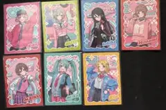 プロセカ メロパレ えむ 志歩 一歌 穂波 MEIKO ミク リン カードセット