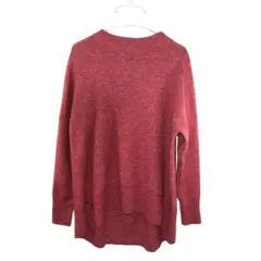 Elura ニット セーター Mサイズ レディース 長袖 クルーネックピンク系