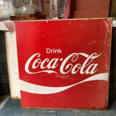 非売品 激レア コカコーラ ビッグ ホーロー看板 スチール CocaCola 非売品 激レア コカコーラ ビッグ ホーロー看板 スチール看板