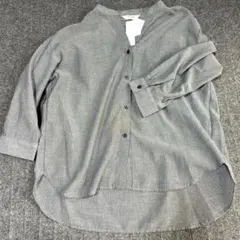 大きいサイズLLストライプ柄 長袖シャツ LLサイズ新品