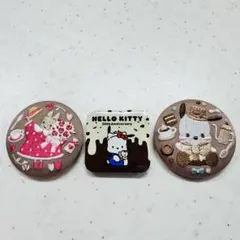 サンリオキャラクターズ　刺繍缶バッジ