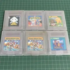 300円〜スタート　ジャンク品　ゲームボーイ ソフト 6本セット