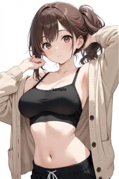 m607 AIイラスト　かわいい　A4ポスター