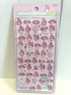正規品　マイメロディー　 ボンボンドロップシール　ミニ　BON BONDROP