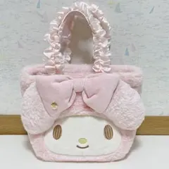 良品 未使用 サンリオ マイメロディ メゾンドフルール ファーバッグ リボン