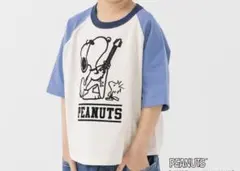 PEANUTS スヌーピー ラグランTシャツ 90cmのサムネイル