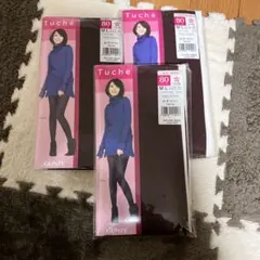 Tuche カラータイツ　3足セット