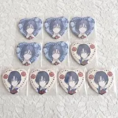 にじさんじ Rose Valentine ハート缶バッジ 花籠つばさ