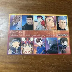 CAPCOM 新年の挨拶カード 3枚セット