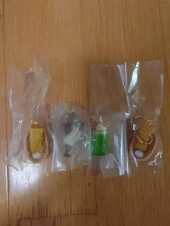 コメダ珈琲 ミニチュア キーホルダー 4種セット