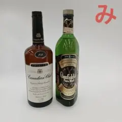 Canadian Club & Glenfiddich 8年　未開封 Canadian Club & Glenfiddich 8年 未開封 - メルカリ