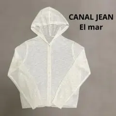 CANAL JEAN El mar　レーヨンスラブパーカー
